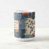 Country Blue Rust Rustic Bauernhaus individuell an Kaffeetasse (Mittel)
