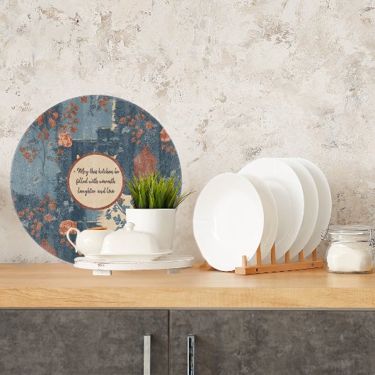 Country Blue Rust Rustic Bauernhaus individuell an Schneidebrett