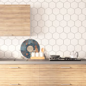 Country Blue Rust Rustic Bauernhaus individuell an Schneidebrett