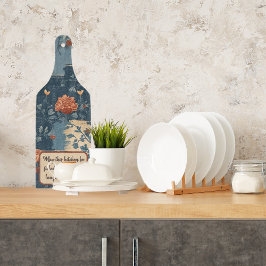 Country Blue Rust Rustic Bauernhaus individuell an Schneidebrett