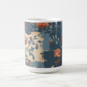 Country Blue Rust Rustikales Bauernhaus Kaffeetasse (Mittel)