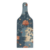 Country Blue Rust Rustikales Bauernhaus Schneidebrett (Vorderseite)