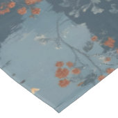 Country Blue Rust Rustikales Bauernhaus Tischdecke (Schrägansicht)