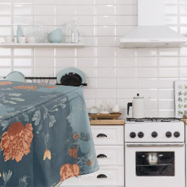 Country Blue Rust Rustikales Bauernhaus Tischdecke