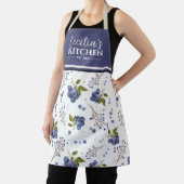Country Blueberries Personalisiert Küche Schürze (InSitu)