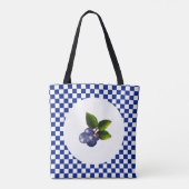 Country Blueberries Tasche (Rückseite)