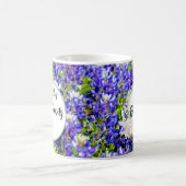 Country Bluebonnet Wildblumen China Tasse (Mittel)