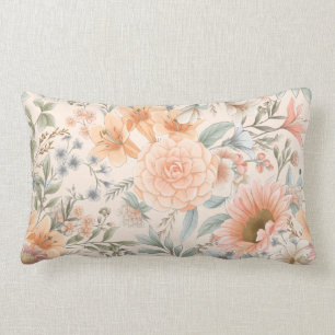 Country Blumen Dreams Lumbar Throw Kissen