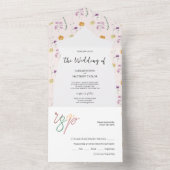 Country Blush Fairy Garden All In One Einladung (Innen Boden)