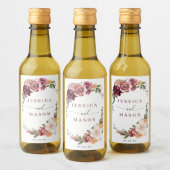 Country Boho Rustikale Gastgeschenke Hochzeiten Mi Weinetikett (Flaschen)