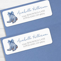 Country Bow Cowboy Boots Rücksendeadresse