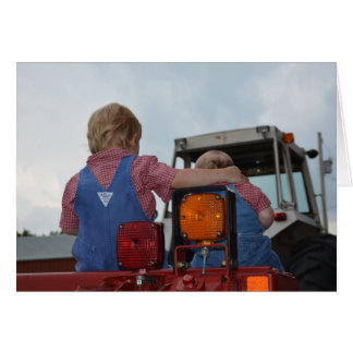 Country Boys mit ihrem Traktor