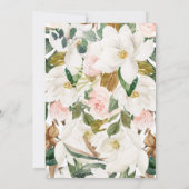 Country Bridal Dusche Einladung mit Magnolia (Rückseite)