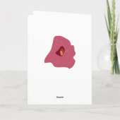 Country Burlap Lace Mason Jar Wedding Vielen Dank Dankeskarte (Rückseite)