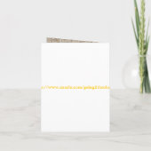 Country Burlap Sonnenblume wird meine Bridesmaid s Einladung (Rückseite)