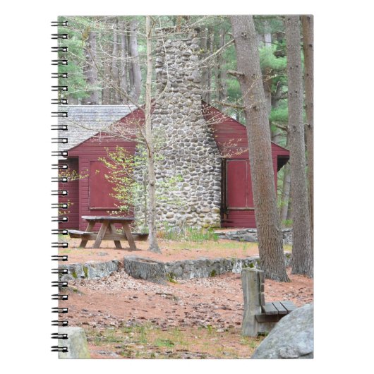 Country Cabin Notebook Notizblock (Vorderseite)