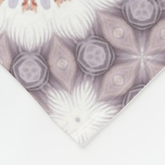 Country Calm Fleece Blanket (Ecke)