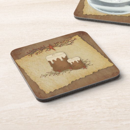 Country Candles Cork Untersetzer (Linke Seite)