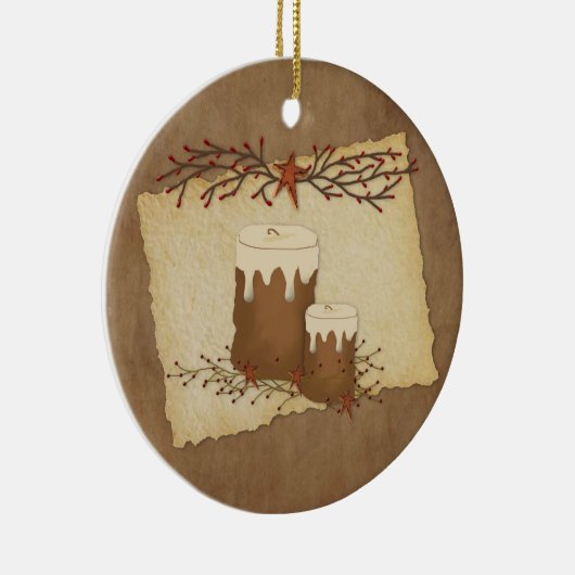 Country Candles Ornament (Rechts)