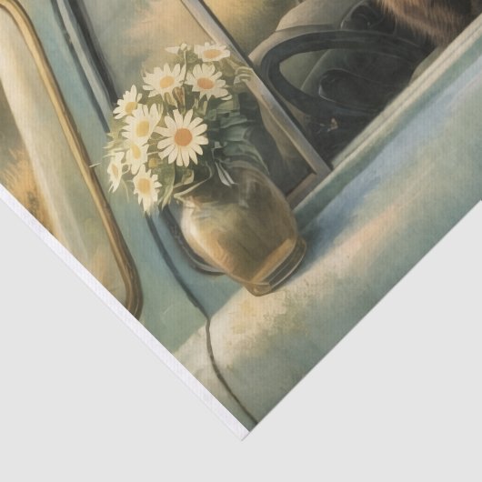 Country Cat  Seidenpapier (Ausschnitt)