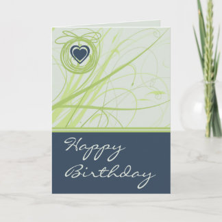 Country Charm Birthday Card Karte