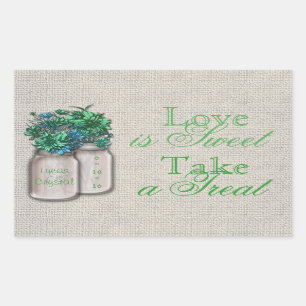 Country Charm Green Candy Buffet Aufkleber