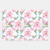 Country cherry blossom japanese geschenkpapier set (Vorderseite 3)