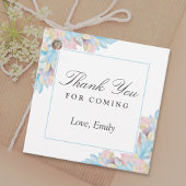 Country Chic Brautparty Danke, dass Sie gekommen s Geschenkanhänger