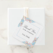 Country Chic Brautparty Danke, dass Sie gekommen s Geschenkanhänger (Beispiel)