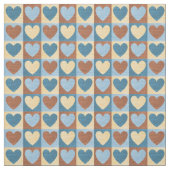Country Chic Hearts Muster Stoff (Muster)
