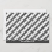 Country Chic Rustikales Save the Date Foto (Rückseite)