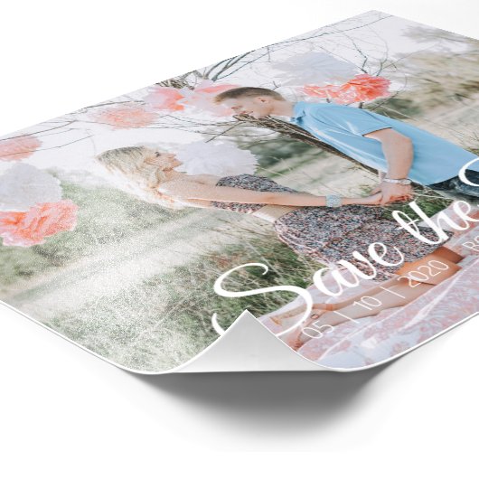 Country Chic | | Save the Date Foto drucken (Ecke)