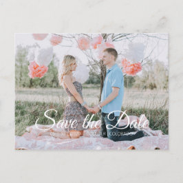 Country Chic | Save the Date Foto Postkarte
