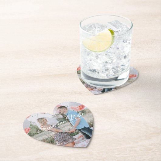 Country Chic | Save the Date Foto Untersetzer (Vor Ort)