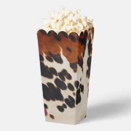 Country Chic Western Wedding Popcorn Gevor Box Geschenkschachtel
