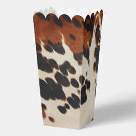 Country Chic Western Wedding Popcorn Gevor Box Geschenkschachtel