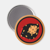 Country Chick Hen Magnet (Vorderseite/Rückseite)