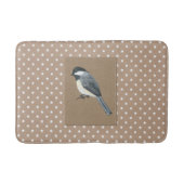 Country Chickadee Bath Mat Badematte (Vorderseite)