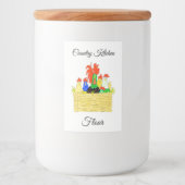 Country Chicken Clan Lebensmitteletikett (Vorderseite)