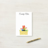 Country Chicken Clan Notepad Post-it Klebezettel (Auf Schreibtisch)