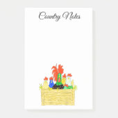Country Chicken Clan Notepad Post-it Klebezettel (Vorderseite)