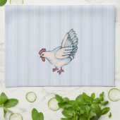 Country Chicken Kitchtuch Handtuch (Gefaltet)
