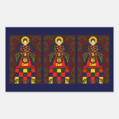 Country Christmas Angel Sticker (Vorderseite)