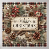 Country Christmas Poster (Vorne)