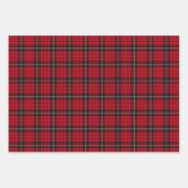 Country Christmas Rustic Holiday Buffalo Kariert Geschenkpapier Set (Vorderseite)