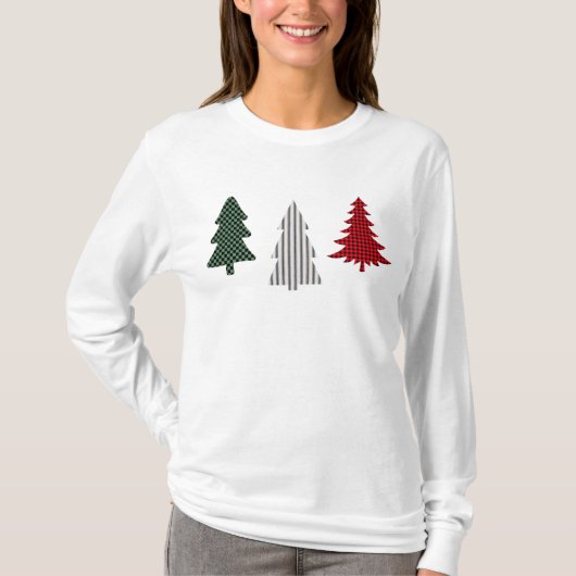 Country Christmas Trees Shirt (Vorderseite)