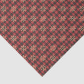 Country Christmas Wrapping Paper – Tissue Paper Seidenpapier (Ausschnitt)