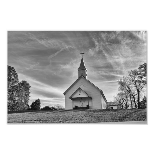 Country Church Fotodruck (Vorne)