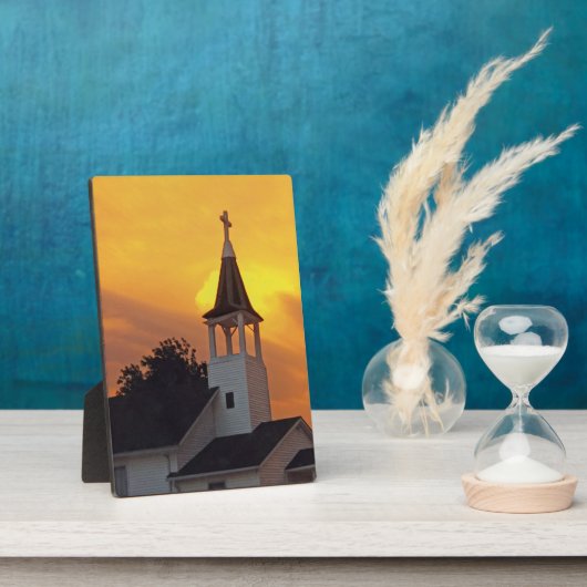 Country Church Fotoplatte (Seite)