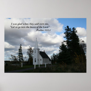 Country Church, "Ich war froh" Plakat